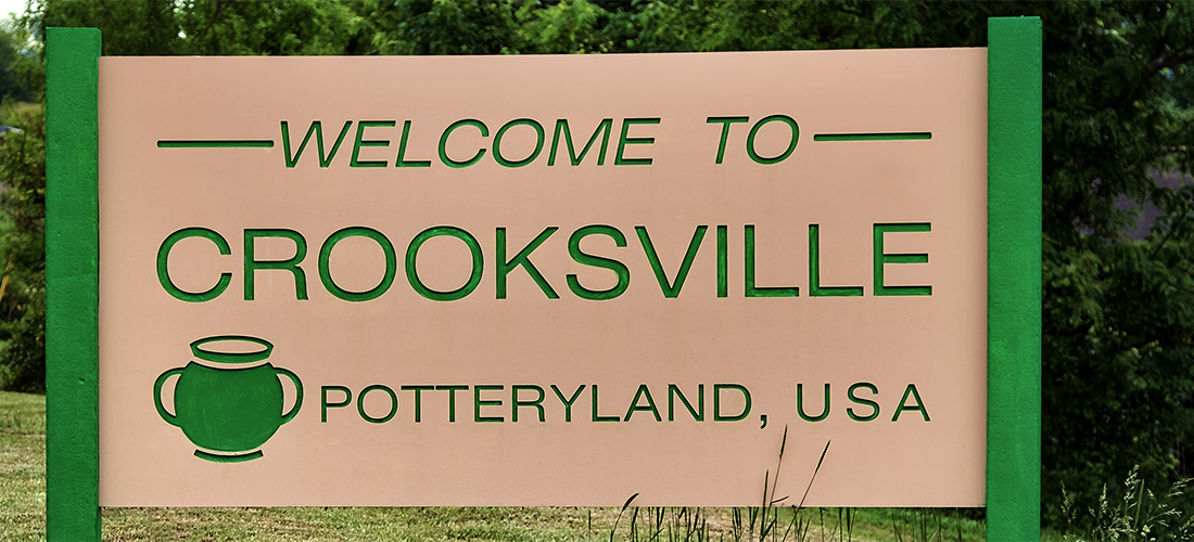 Village of Crooksville - Welcome Sign