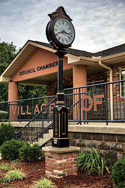 Village Clock, Village of Crooksville, Ohio